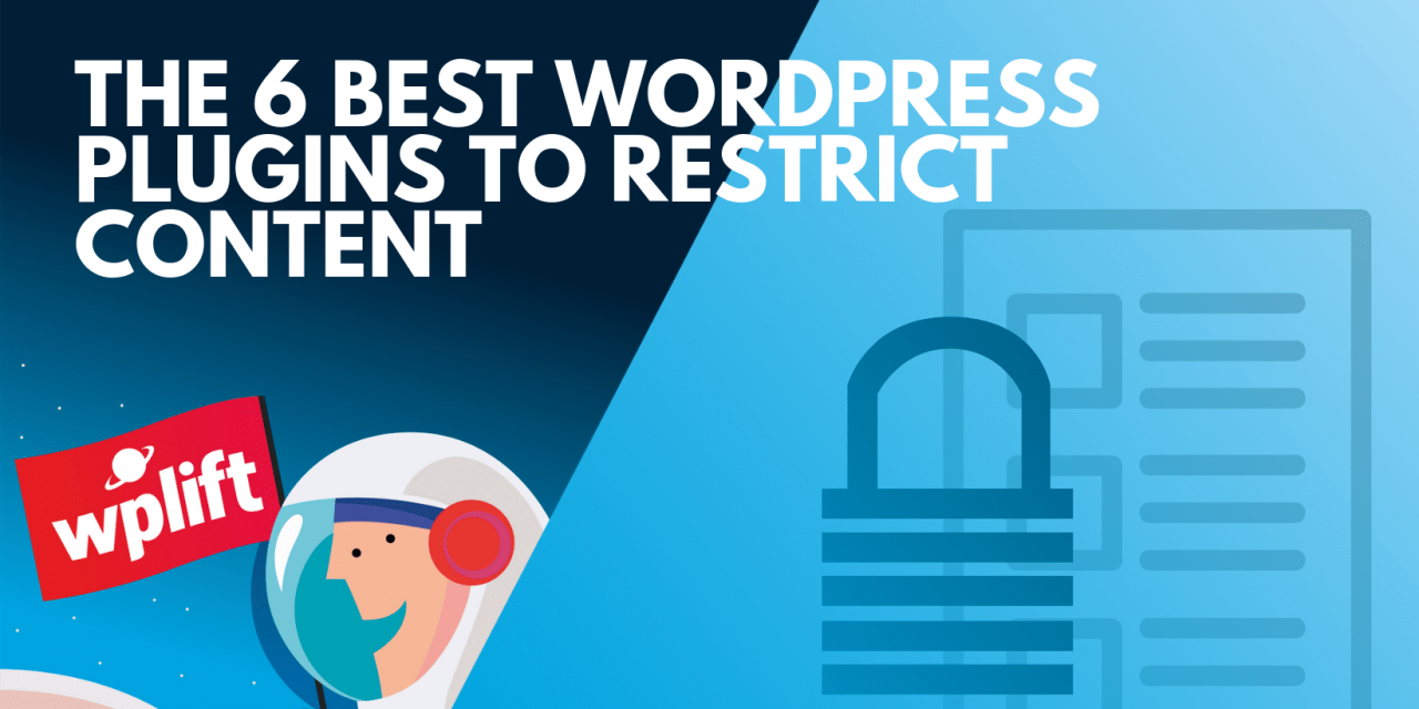 The 6 Best WordPress Plugins to Restrict Content in 2019