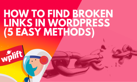 How to Find Broken Links in WordPress (5 Easy Methods)