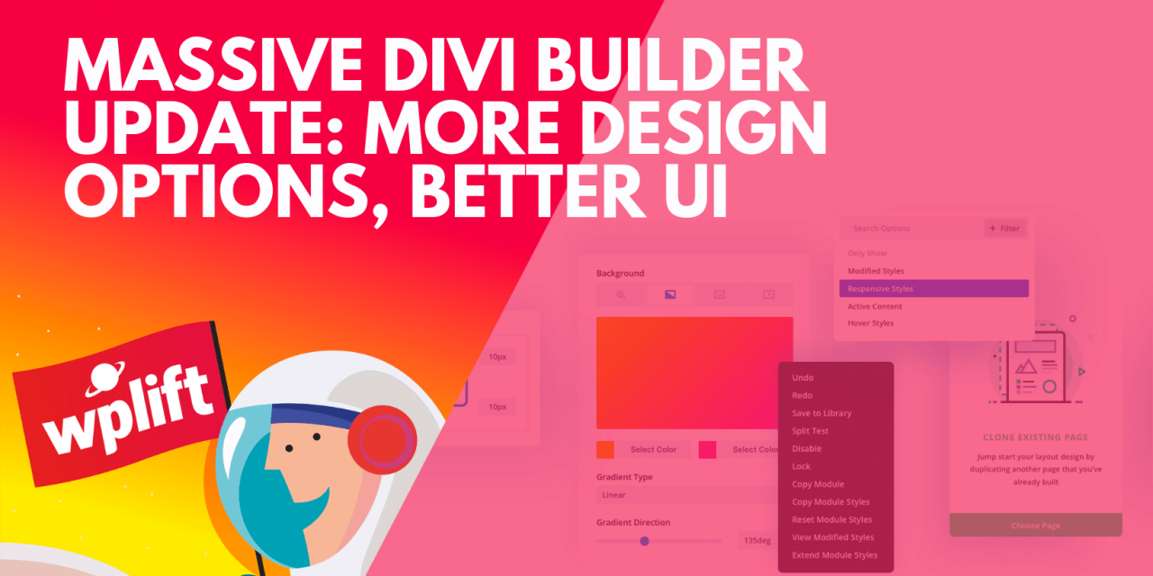 Massive Divi Builder Update: More Design Options, Better UI