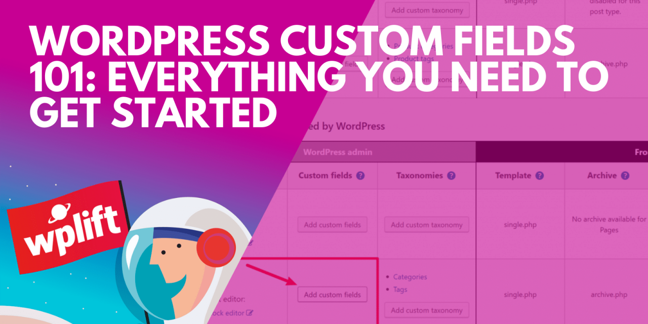 WordPress Custom Fields 101: Everything You Need to Get Started
