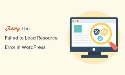 How To Fix “Failed To Load Resource” Error In WordPress