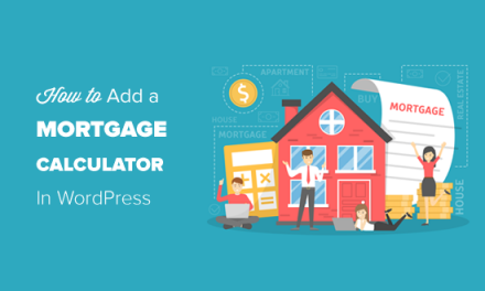 How to Add a Mortgage Calculator in WordPress (Step by Step)