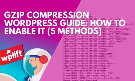 Gzip Compression WordPress Guide: How to Enable It (5 Methods)