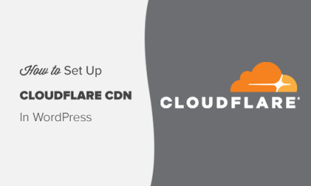 How to Setup CloudFlare Free CDN in WordPress