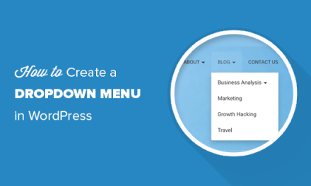 How to Create a Dropdown Menu in WordPress (Beginners Guide)