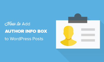 How to Add an Author Info Box in WordPress Posts