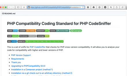 How To Fix the Referenced PHPCompatibility Sniff Error
