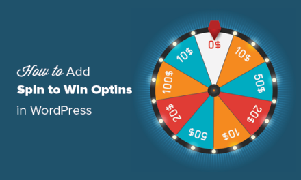 How to Add Spin to Win Optins in WordPress and WooCommerce