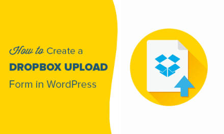 How to Create a Dropbox Upload Form in WordPress