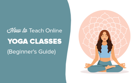 How To Teach Online Yoga Classes with WordPress