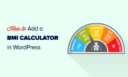 How to Add a BMI Calculator in WordPress (Step by Step)