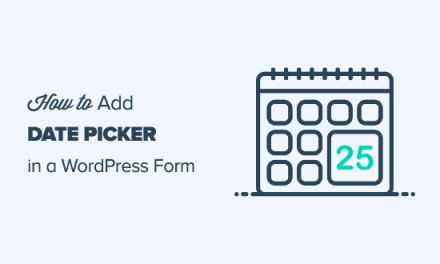 How to Create a WordPress Form With a Date Picker