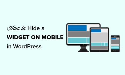 How to Hide a WordPress Widget on Mobile (Easy for Beginners)
