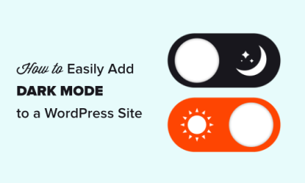 How to Add Dark Mode to Your WordPress Website (Easy)