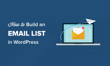 How to Build an Email List in WordPress – Email Marketing 101