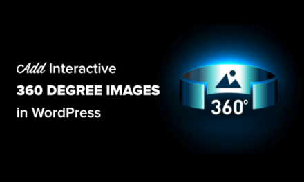 How to Easily Add Interactive 360 Degree Images in WordPress