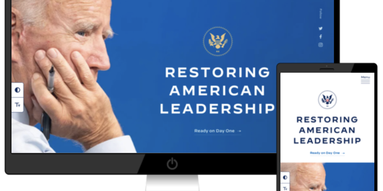 Biden-Harris Transition Website Launches on WordPress