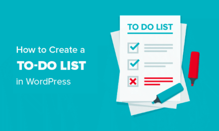 How to Create a To-Do List in WordPress