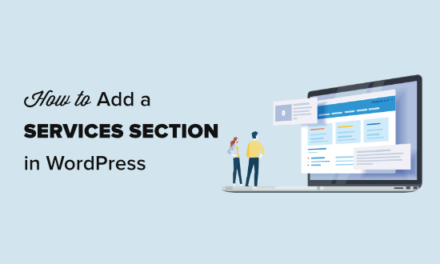 How to Create a Services Section in WordPress