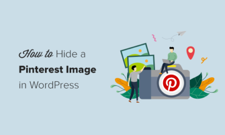 How to Hide Pinterest Images in Your WordPress Blog Posts