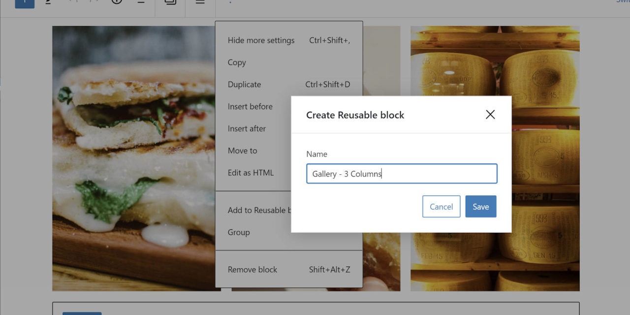 Gutenberg 10.1 Enhances Reusable Blocks, Updates Social Icons Spacing Options, and Normalizes Image Block Toolbar