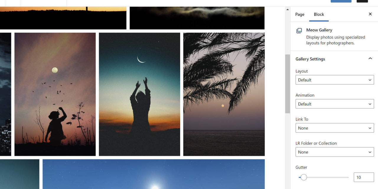 Creating Tiled, Masonry, and Other Image Layouts With Meow Gallery