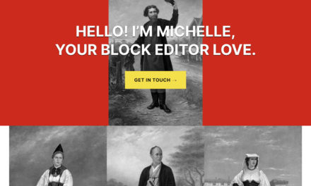 The Michelle WordPress Theme Launches With Dozens of Block Patterns and Styles
