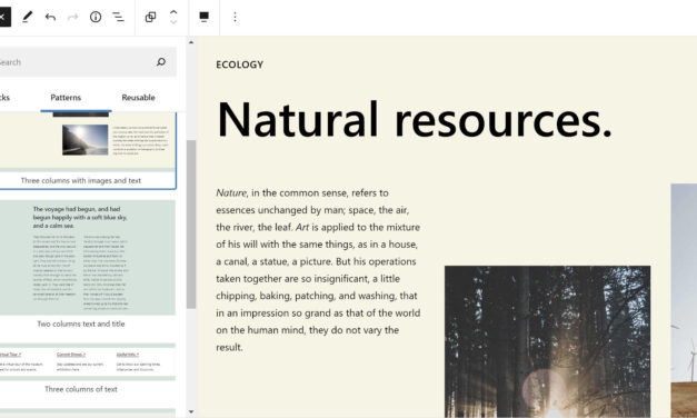 Gutenberg 10.5 Embeds PDFs, Adds Verse Block Color Options, and Introduces New Patterns