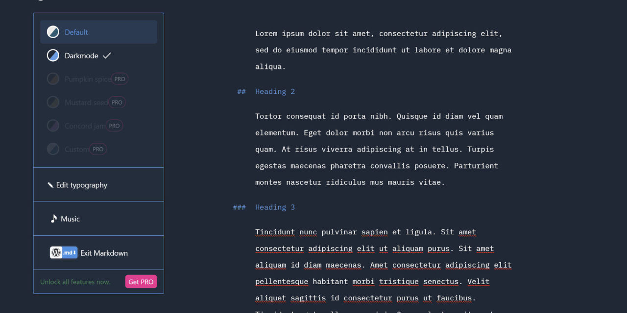 Dark Mode Plugin Repurposed and Renamed to WP Markdown Editor, Change Leaves Users Confused