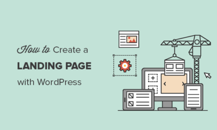 How to Create a Landing Page With WordPress