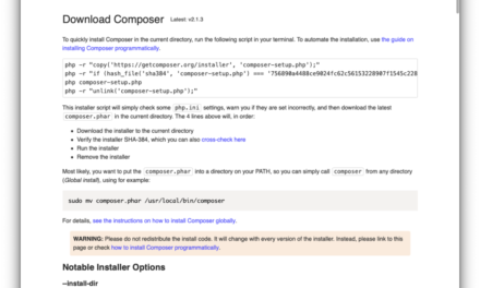 How To Downgrade Composer, PHP, and NPM