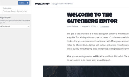 Take the Guesswork Out of Selecting Fonts With the Adrian WordPress Plugin