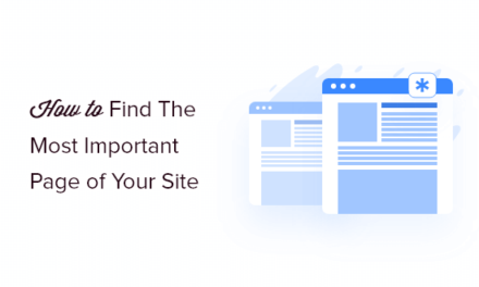 How to Find the Most Important Page of Your WordPress Site