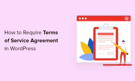 How to Require Terms of Service Agreement in WordPress