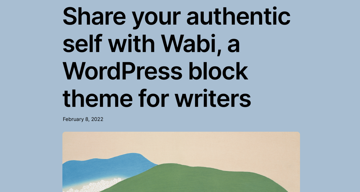 Unearthing Hidden Treasures in the Wabi WordPress Block Theme