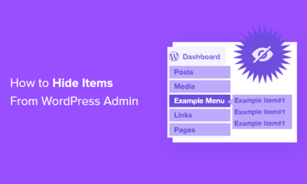 How to Hide Unnecessary Menu Items From WordPress Admin