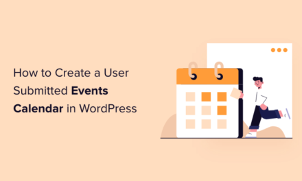 How to Create a User-Submitted Events Calendar in WordPress