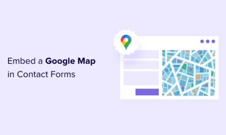 How to Embed a Google Map in Contact Forms (With Map Pin)