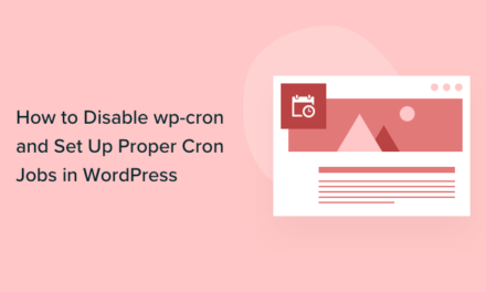 How to Disable wp-cron in WordPress and Set Up Proper Cron Jobs