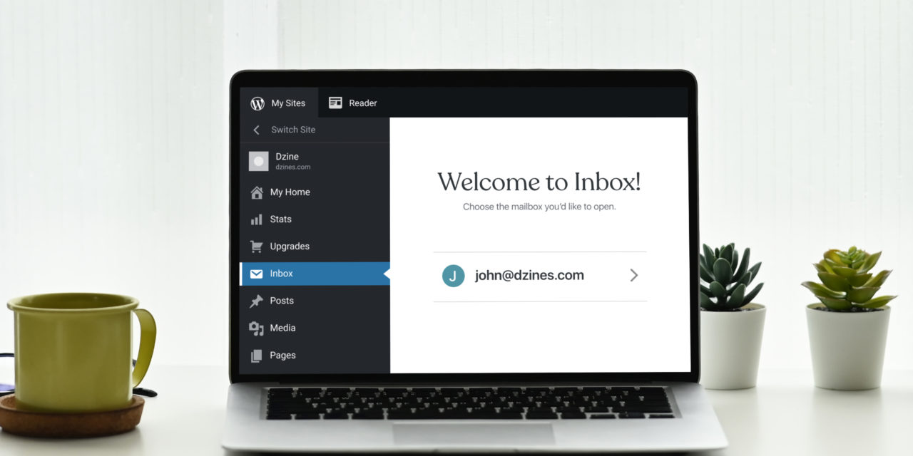 Access your Professional Email inbox directly from WordPress.com￼