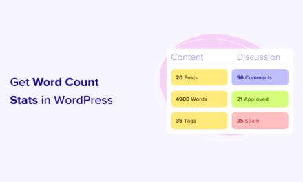 How to Get Word Count Stats in WordPress (3 Ways)