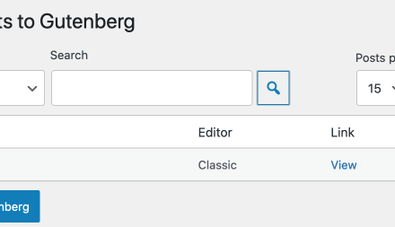 Check Out This New Plugin That Converts Posts Published in the Classic Editor Into Blocks