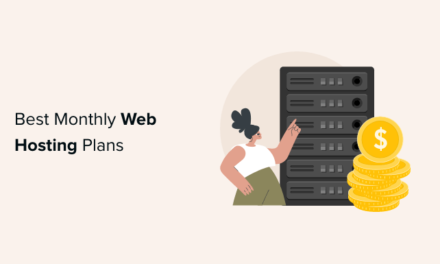 5 Best Monthly Web Hosting Plans (Starts at $4.95/mo.)