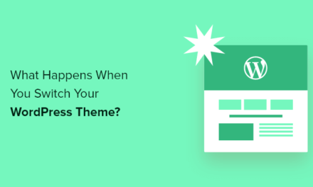 What Happens When You Switch Your WordPress Theme?