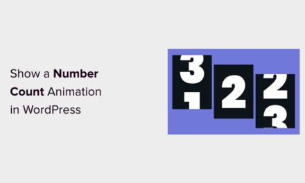 How to Show a Number Count Animation in WordPress
