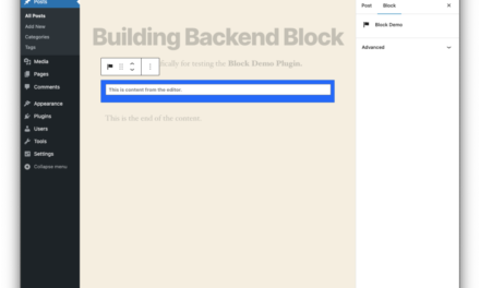 A Backend Engineer Learns to Build Block Editor Blocks, Part 3