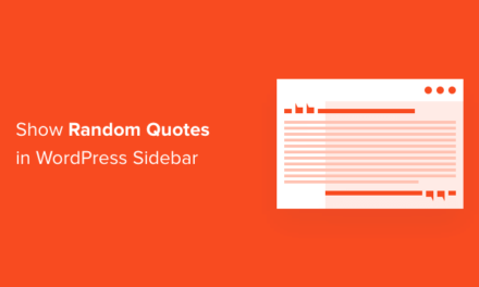 How to Show Random Quotes in Your WordPress Sidebar