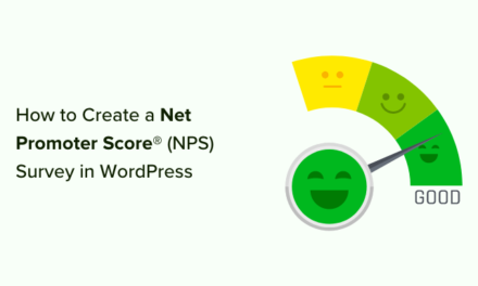 How to Create a Net Promoter Score® (NPS) Survey in WordPress