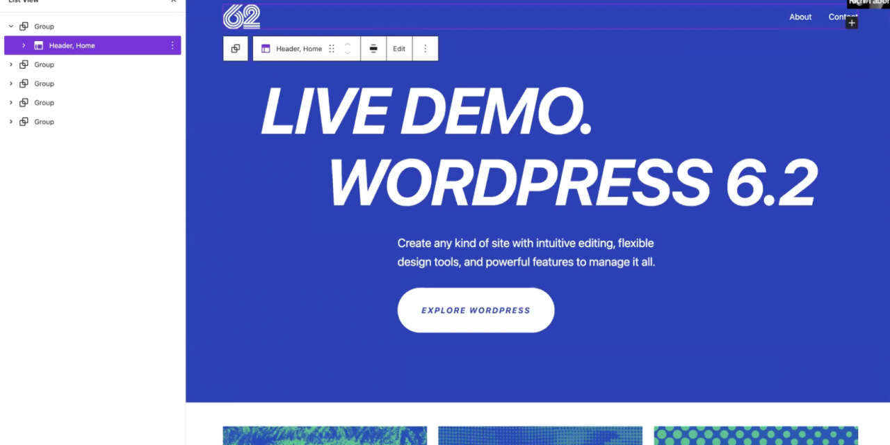 WordPress 6.2 Product Demo Video Now Available
