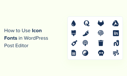 How to Use Icon Fonts in WordPress Post Editor (No Code)